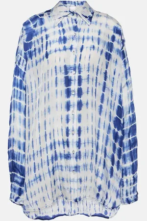 ANNA KOSTUROVA Camicia in seta tie-dye