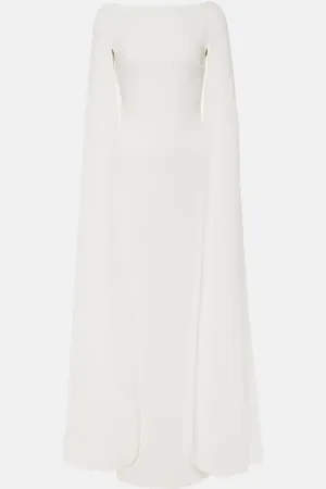 Solace Bridal - Abito lungo Sadie in crêpe