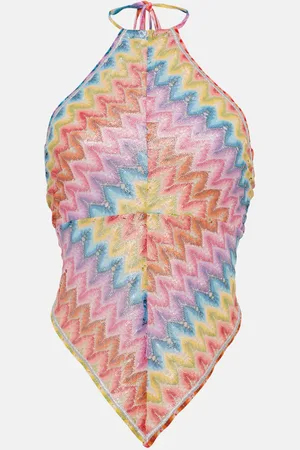 Missoni Top in lamé di misto cotone