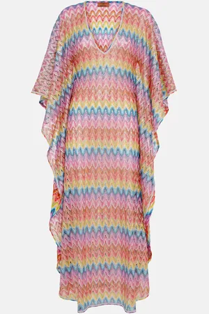 Missoni Copricostume in pointelle a zig-zag