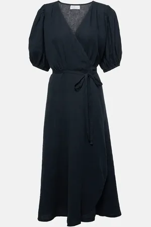 Velvet Abito midi Dalene in lino