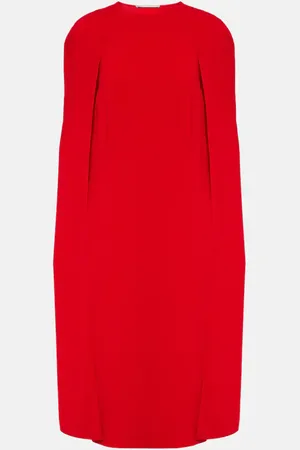 Stella McCartney Abito midi con mantella