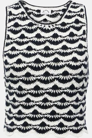 The Upside Top Woodstock Viva in crochet di cotone