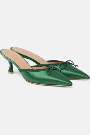 MALONE SOULIERS X Tabitha Simmons - Mules Rose 45 in raso