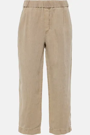 Velvet Pantaloni regular Jessie in lino