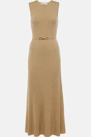 GABRIELA HEARST Abito midi in lana e cashmere