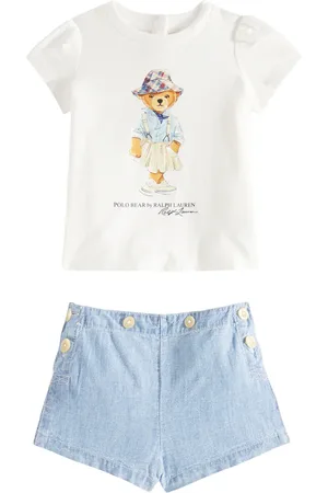 Ralph Lauren Baby - T-shirt e shorts Polo Bear