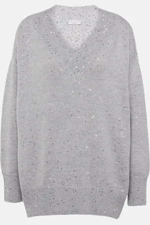 Brunello Cucinelli Pullover in cashmere e seta