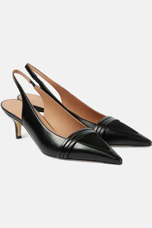 MALONE SOULIERS Pumps slingback Tanner 45 in pelle