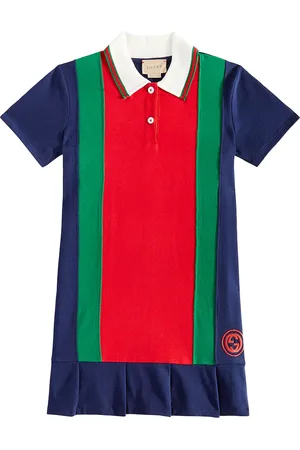 Gucci Abito GG Web in jersey di cotone