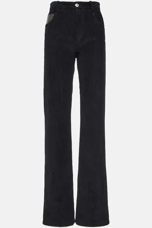 Bottega Veneta Pantaloni regular in velluto a coste