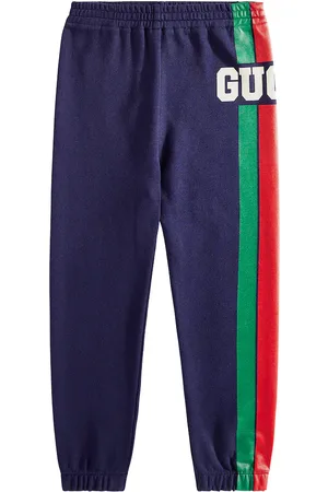 Gucci Pantaloni sportivi Gucci Web in jersey