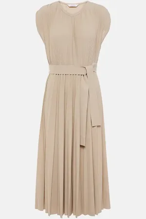 Max Mara Abito midi Kiss a pieghe