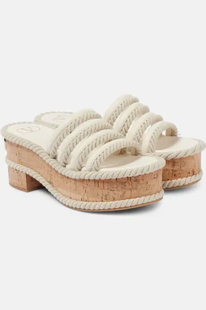 VALENTINO GARAVANI Sandali VLogo Summerblocks in pelle