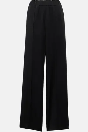 Jil Sander Pantaloni a gamba larga in raso