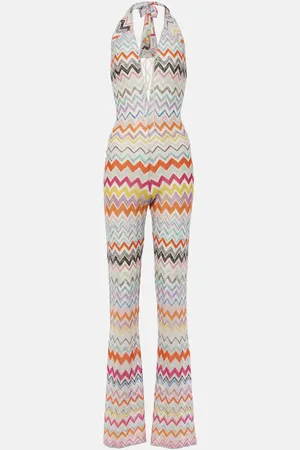 Missoni Jumpsuit in lamé a zig-zag