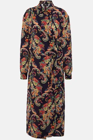 Etro Abito chemisier con stampa paisley