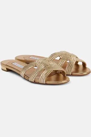 Aquazzura Sandali Felix in raso