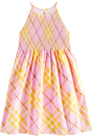 Burberry Abito in cotone Burberry Check
