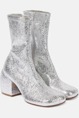 DRIES VAN NOTEN Stivaletti 65 con glitter