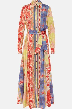 Etro Abito chemisier in misto cotone
