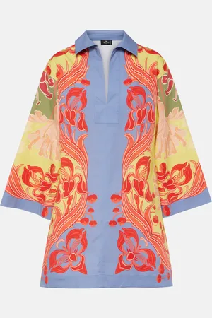 Etro Camicia in misto cotone con stampa