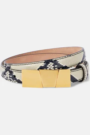 Khaite Cintura Axel Small in pelle stampata