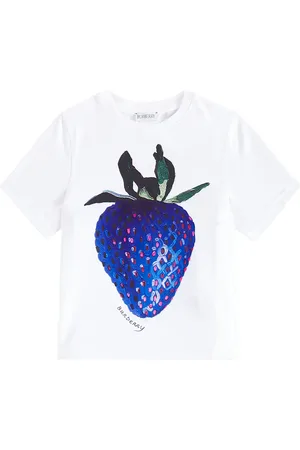 Burberry T-shirt Cedar Strawberry in cotone