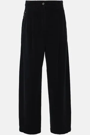 Brunello Cucinelli Pantaloni regular in velluto