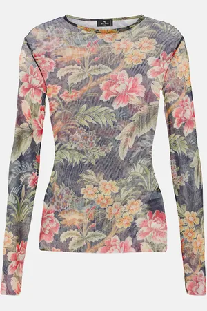 Etro Top con stampa floreale