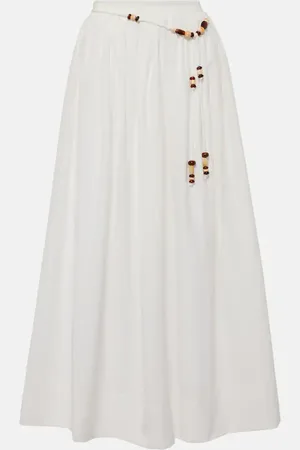 FAITHFULL THE BRAND X Monikh Oliveria - Gonna lunga Oliveria in seta e cotone