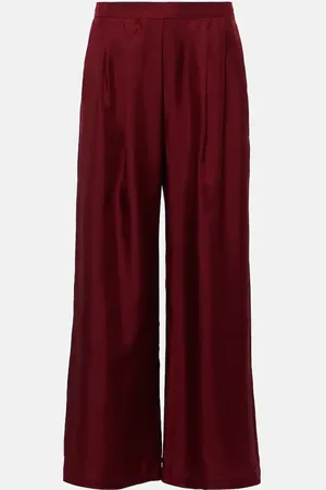 ASCENO Pantaloni a gamba larga Isola in twill