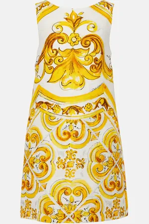 Dolce & Gabbana Miniabito Majolica