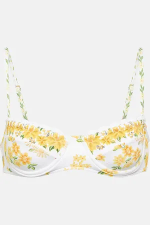 Farm Rio Top bikini Azaleia con stampa floreale