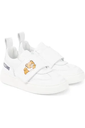 Moschino Sneakers Teddy Bear in pelle