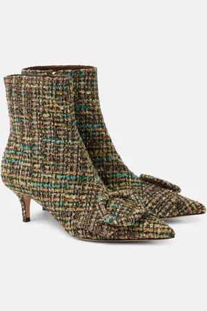 Gianvito Rossi Stivaletti 55 in bouclé