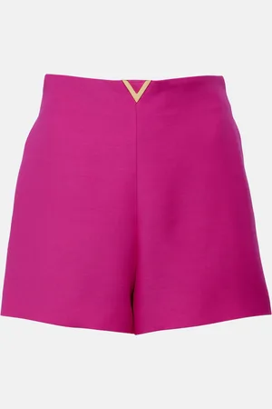 VALENTINO Shorts VGold in Crepe Couture