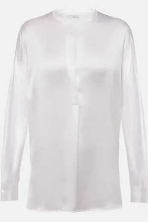 Vince Blusa in raso di seta