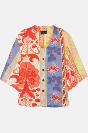 Etro Camicia oversize in misto cotone