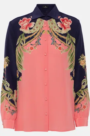 Etro Camicia in seta con stampa