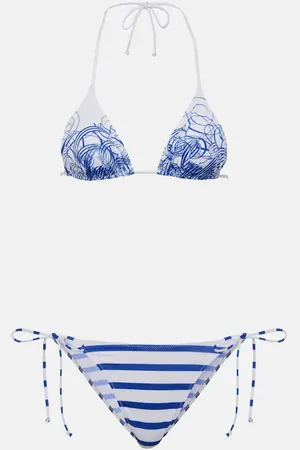 Jean Paul Gaultier Bikini con stampa