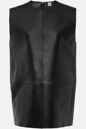 Totême Top in pelle
