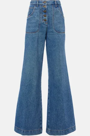 Etro Jeans flared a vita alta