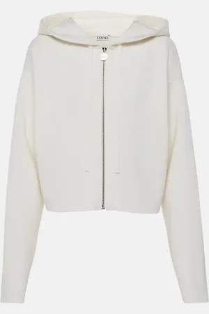 Loewe Felpa Anagram in misto lana con zip
