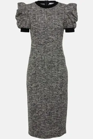 Max Mara Abito midi in misto cotone