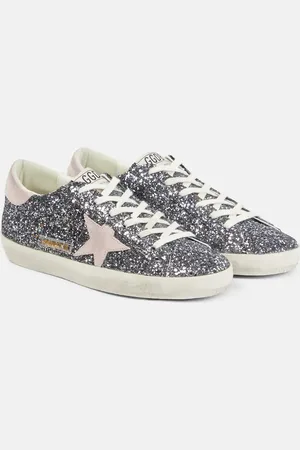 Golden Goose Sneakers Super-Star con glitter