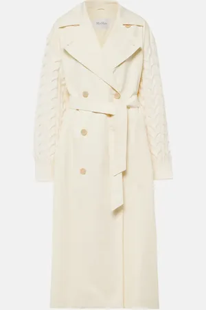 Max Mara Trench in maglia di lana