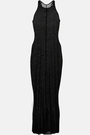 Rick Owens Abito midi in jersey