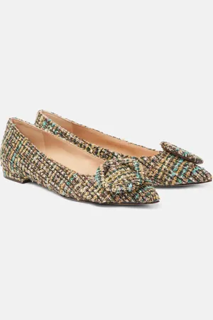 Gianvito Rossi Ballerine Venezia in bouclé