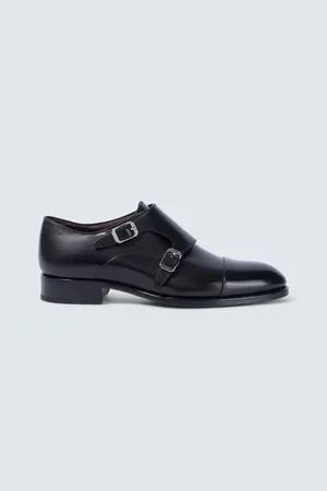 BRIONI Scarpe Monk strap in pelle